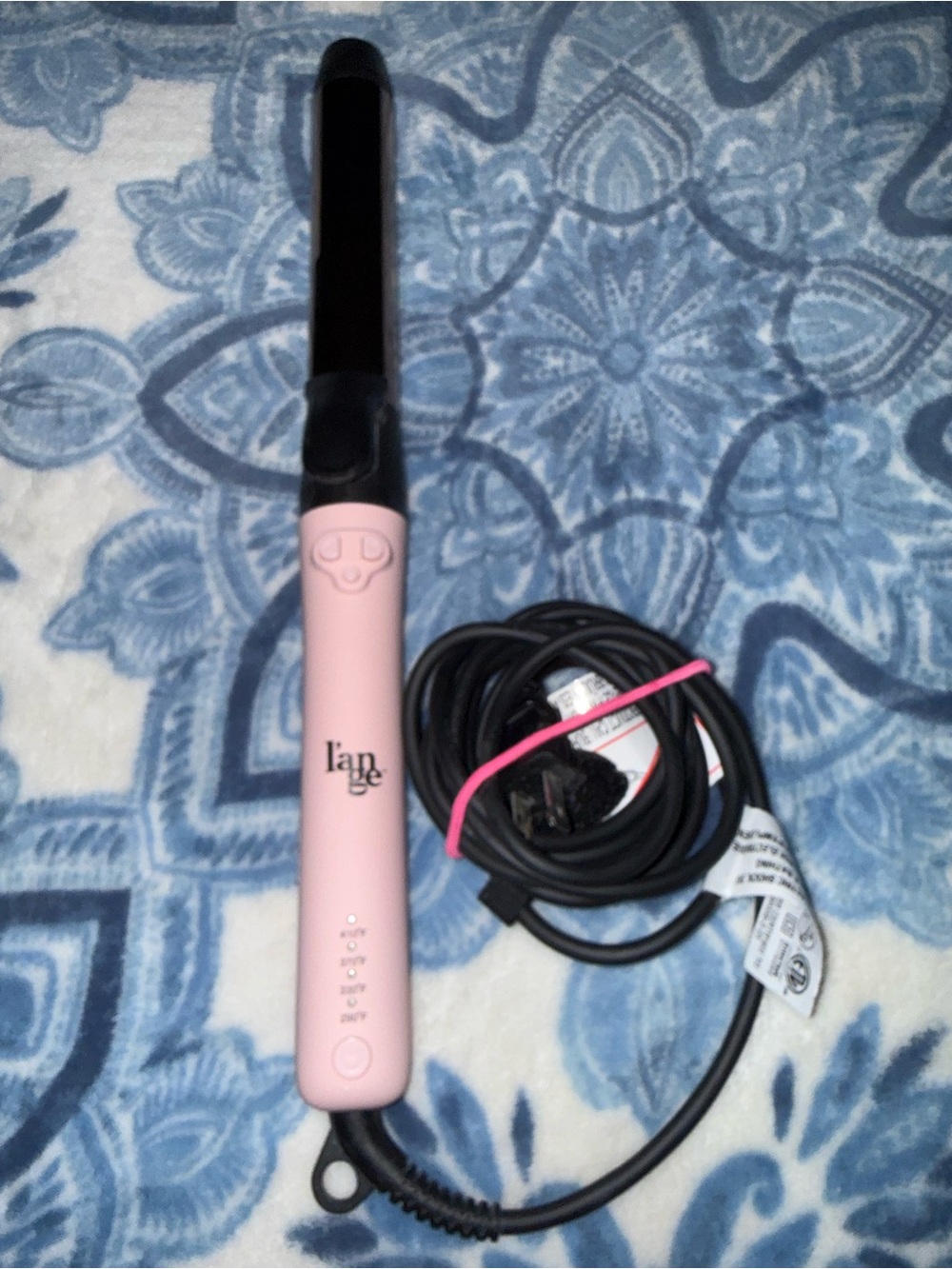 Pink Lange Curling Wand